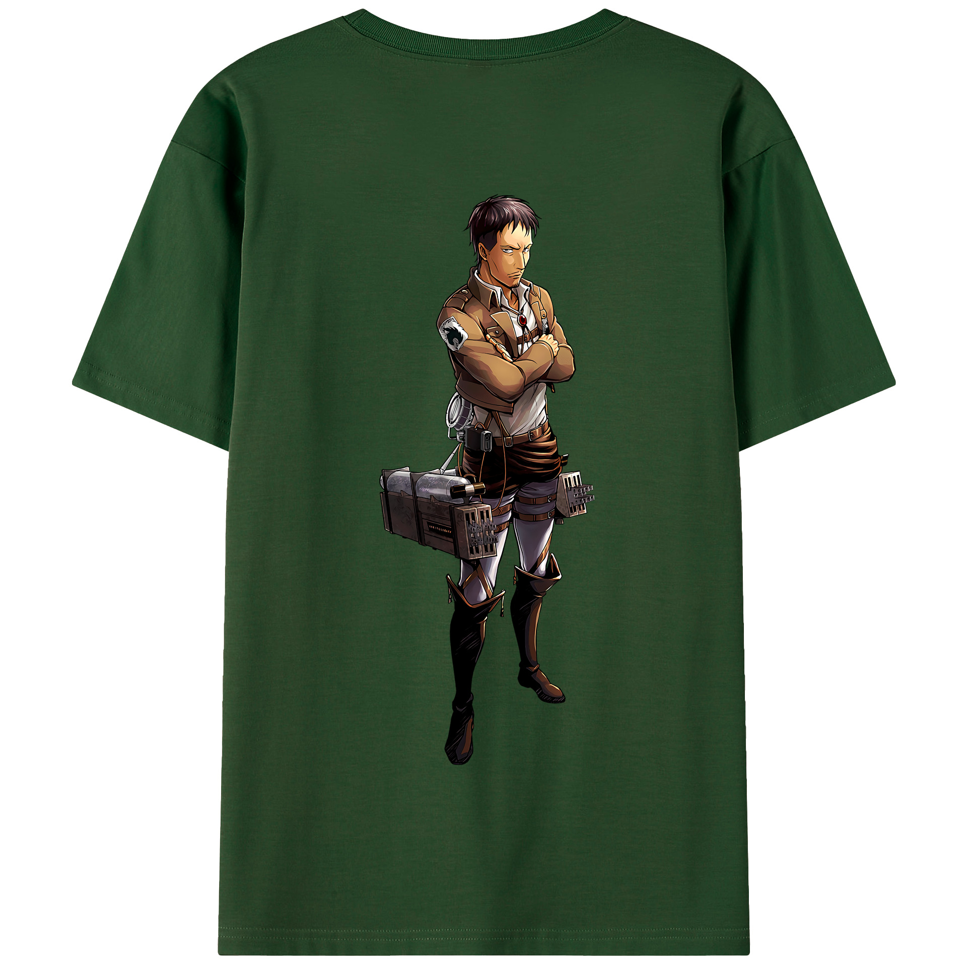 （画像用） 進撃の巨人 Attack on Titan 綿100％半袖Tシャツ（背面プリント）